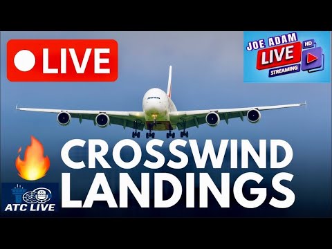 🔴 LIVE: Crosswind Landings at Schiphol + ATC | Final Day of July 2025