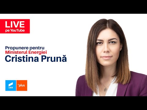 Live de la audierea ministrului propus al Energiei, Cristina Prună