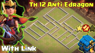 Clash of clans ll War base Th 12 Anti Electro Dragon