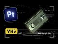 Comment faire un effet VHS | Tuto Premiere Pro