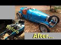 How I built a 1933 Bugatti Type 59 Grand Prix car