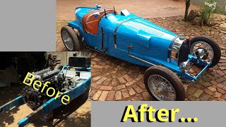 How I built a 1933 Bugatti Type 59 Grand Prix car