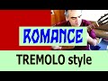 Romance - classical guitar tremolo solo