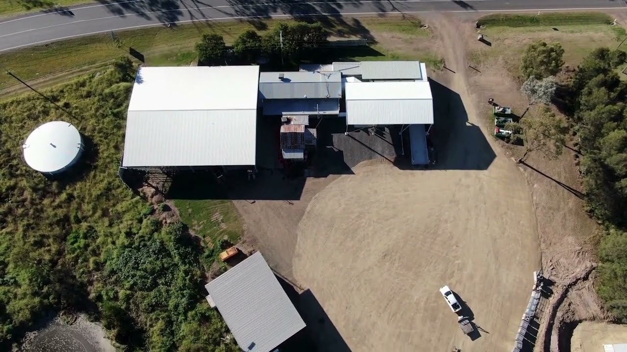 Drone Footage of Millmerran Meats , QLD