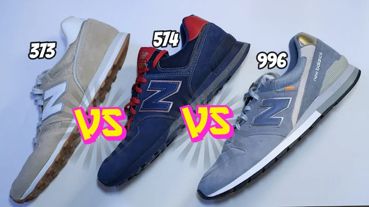 Jämföring av 3 liknande New Balance modeller: 373 vs 574 vs 996