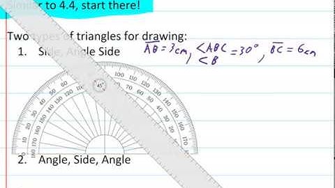 6.3 Drawing Triangles