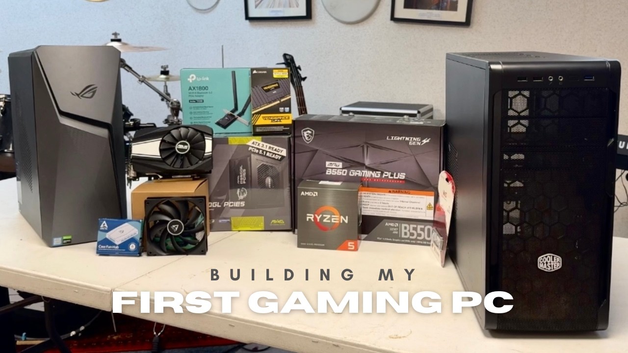 My First PC Build from Scratch - YouTube