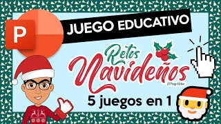 5 juegos en 1 en PowerPoint - 🎅🎄 RETOS NAVIDEÑOS