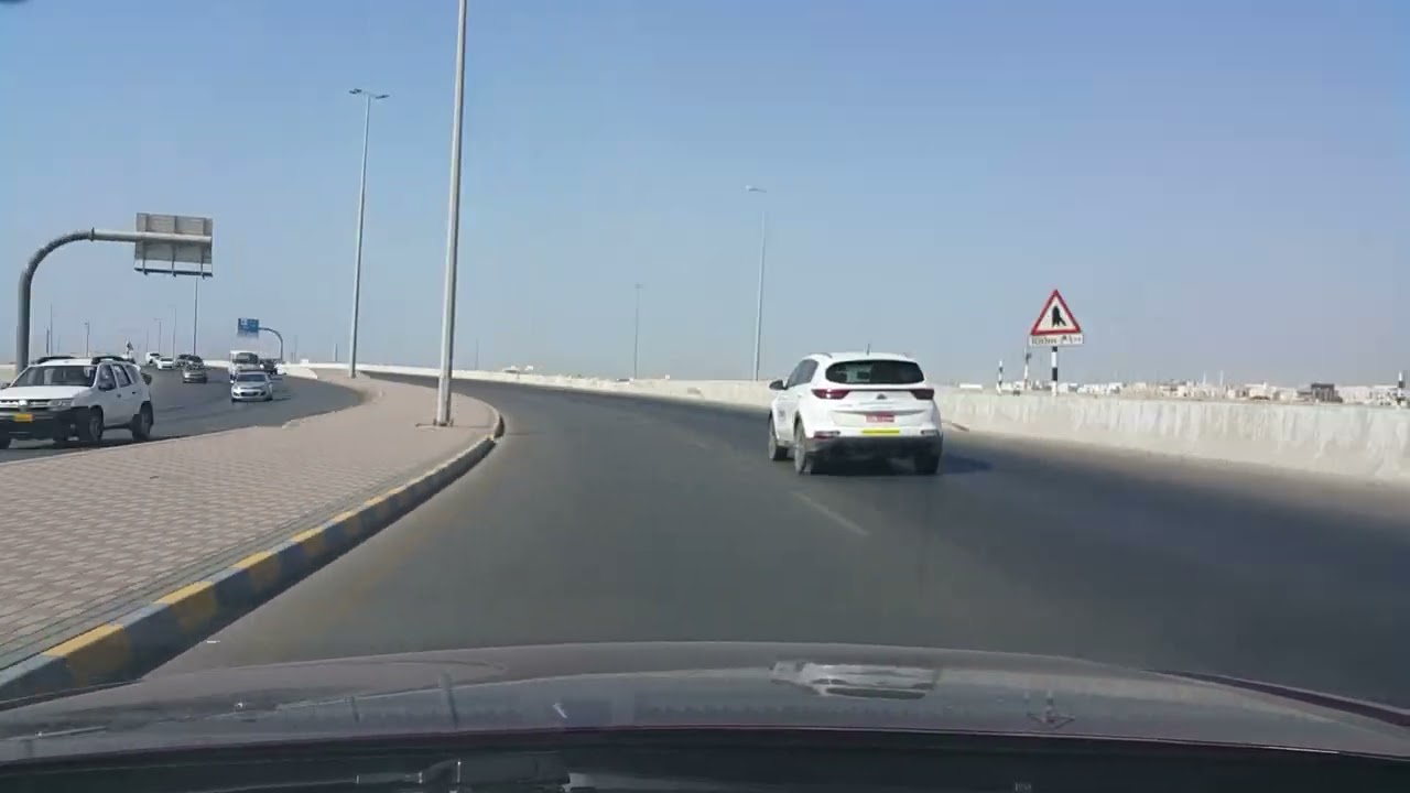 Fast Motion Video Ghala to Al Ghubra Muscat Oman 17  05 2022