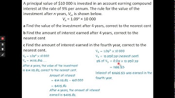 Ex 8F - Rule for the nth term in a sequence modelling geometric growth or decay