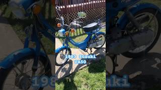 1983 Suzuki FA50.  #vintage #moped #2stroke #suzuki #fa50 #50cc