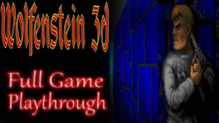Wolfenstein 3D  *Full game* Gameplay playthrough (no commentary)