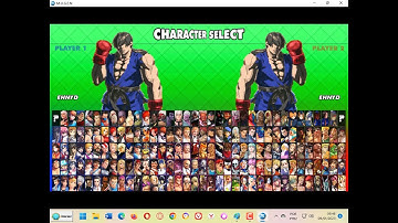 Ehnyd from Hyper Street Fighter Zero In CVS POTS Style Adapted for Capcom Vs SNK Evolution Kore