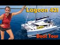 Lagoon 421 Catamaran Tour