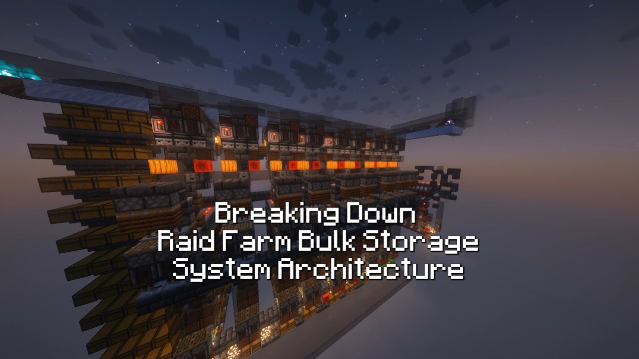 Raid Farm Bulk Storage - Breaking Down Storage Tech - YouTube