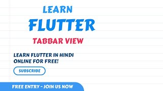 Flutter || Flutter TabBar || Flutter TabBar Example || Flutter tutorial