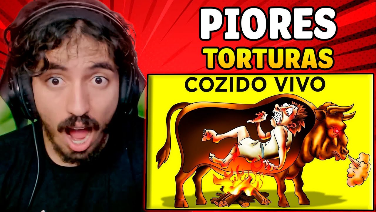 Piores Punições Da História Da Humanidade - Fala Serio | Leozin React