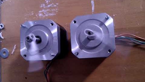 YARP repstrap new vertical axis stepper motors