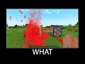 Minecraft wait what meme part 136 realistic minecraft Redstone