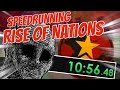 Speed running rise of nations