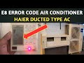 E8 error code air conditioner | What does the code E8 mean on an air conditioner | Air conditioner