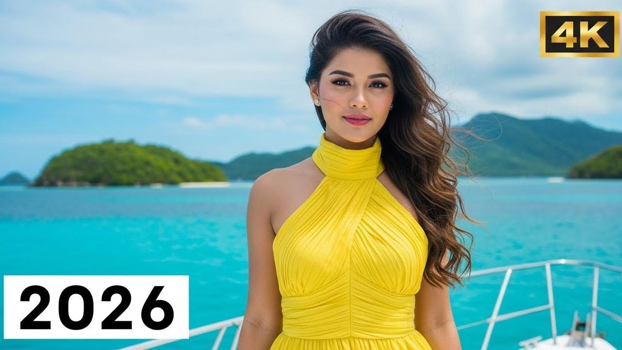 Travel Chill Music 2026 | Beachfront Chill Travel Mix in 4K UHD