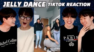 Koreans React To Jelly Dance TikTok Challenge Compilation PART 2 lol