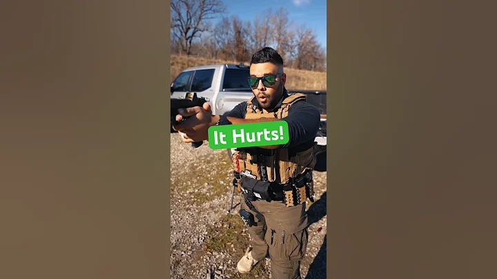 Shooting A Gun With No Ear Protection! {ears ring like the movies!}