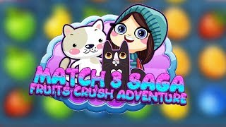 Match 3 Saga - Fruits Crush Adventure Gameplay | Android Puzzle Game screenshot 4