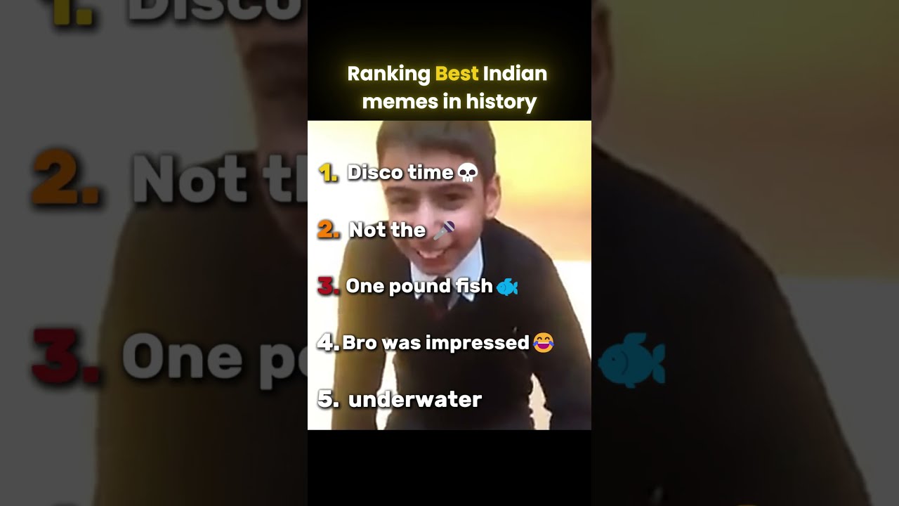 Ranking Best Indian Memes In History Funny