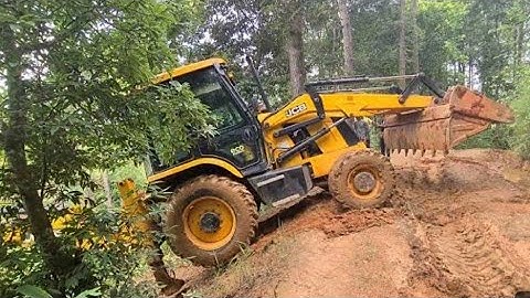 New JCB 3DX SUPER 4x4 Extending Dipper Machine First time working on Field | New Jcb