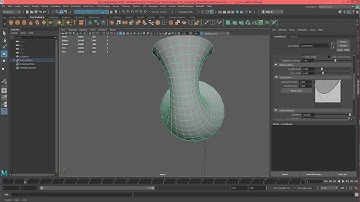 Maya: Curve Warp Deformer