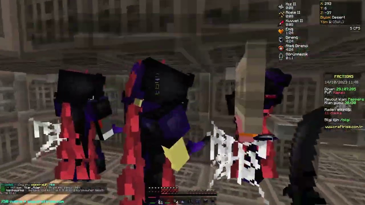 VOİD YÜREK YİYİP CL Mİ BASARSA NOLUR? 😁 -craftrise factions