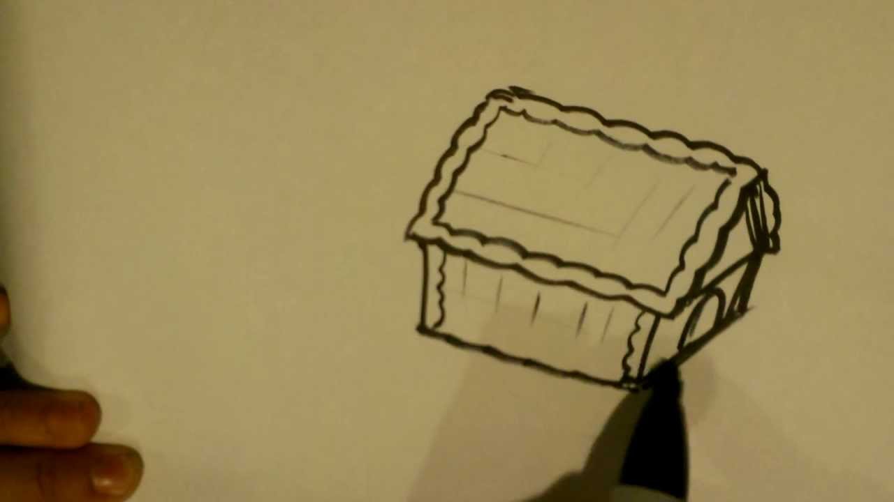 How to Draw Candy House Drawing Sites YouTube