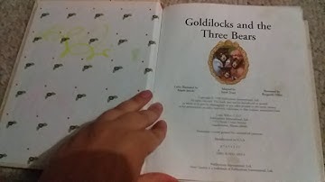 Goldilocks and the Three Bears Book Review (Please pause if you want to read the storybook)