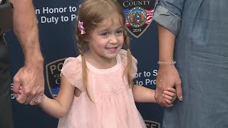 St. Charles County toddler home safe after found wandering her neighborhood