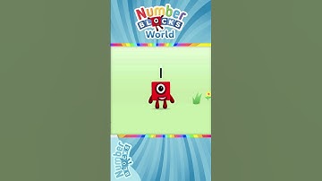 Numberblocks World - Meet Numberblock One and Learn How to Trace the Number 1 | BlueZoo Games
