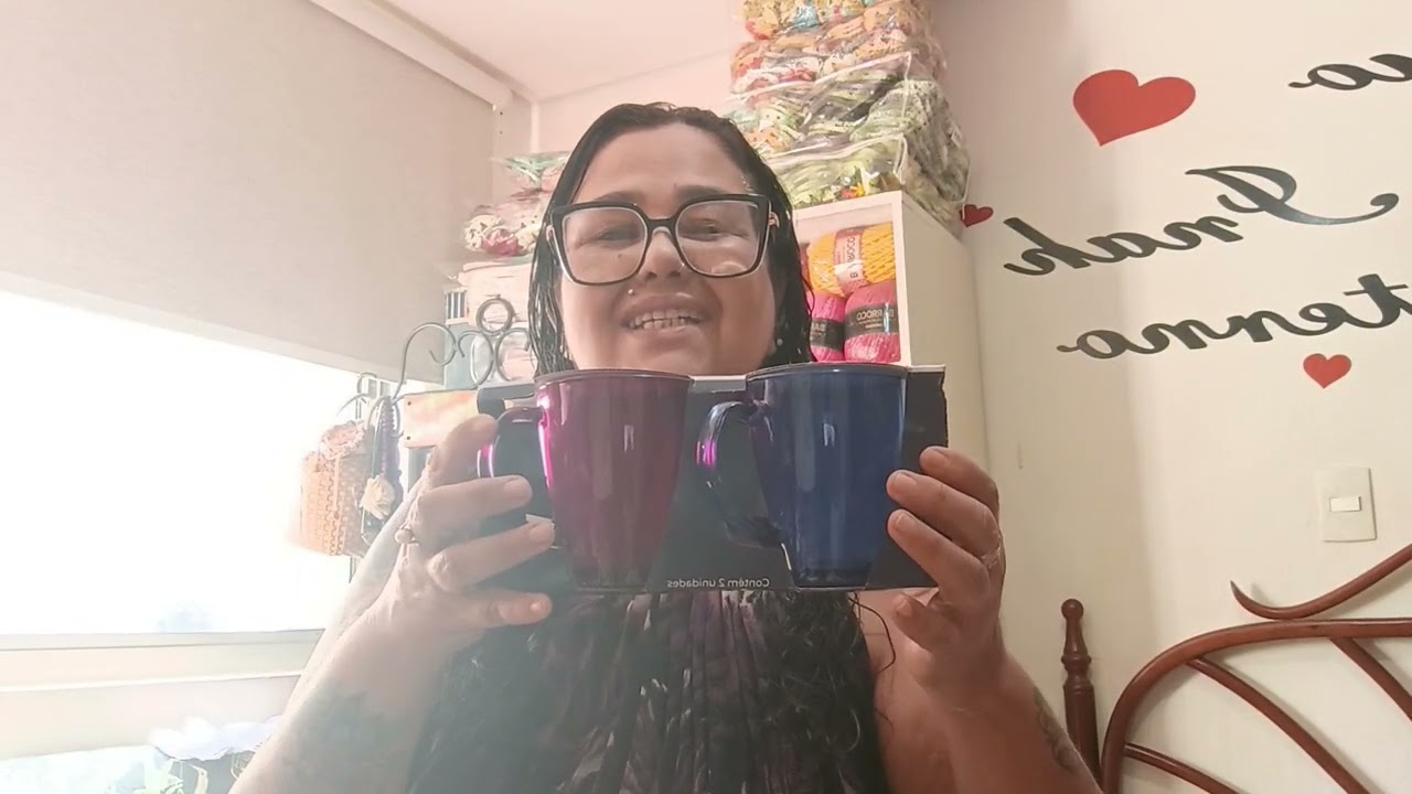 Presente da @alinecroches114 @sitioAline ,e bases  pra jogos de banheiro!!!!