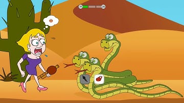 Save The Girl - Bear,Mause,Dog Attack_ Level 16-25 Complete - Android iOS Gameplay