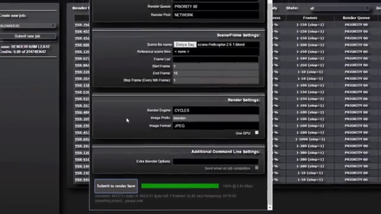 Yaşar Üniversitesi - BOXX Renderfarm - Blender