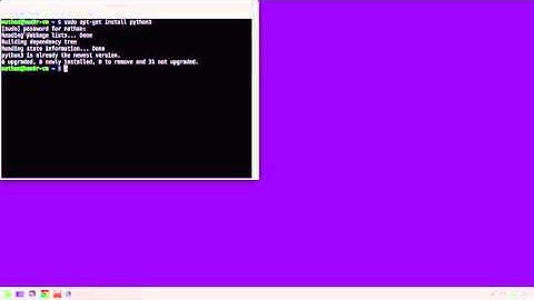 Install Python 3 on Linux