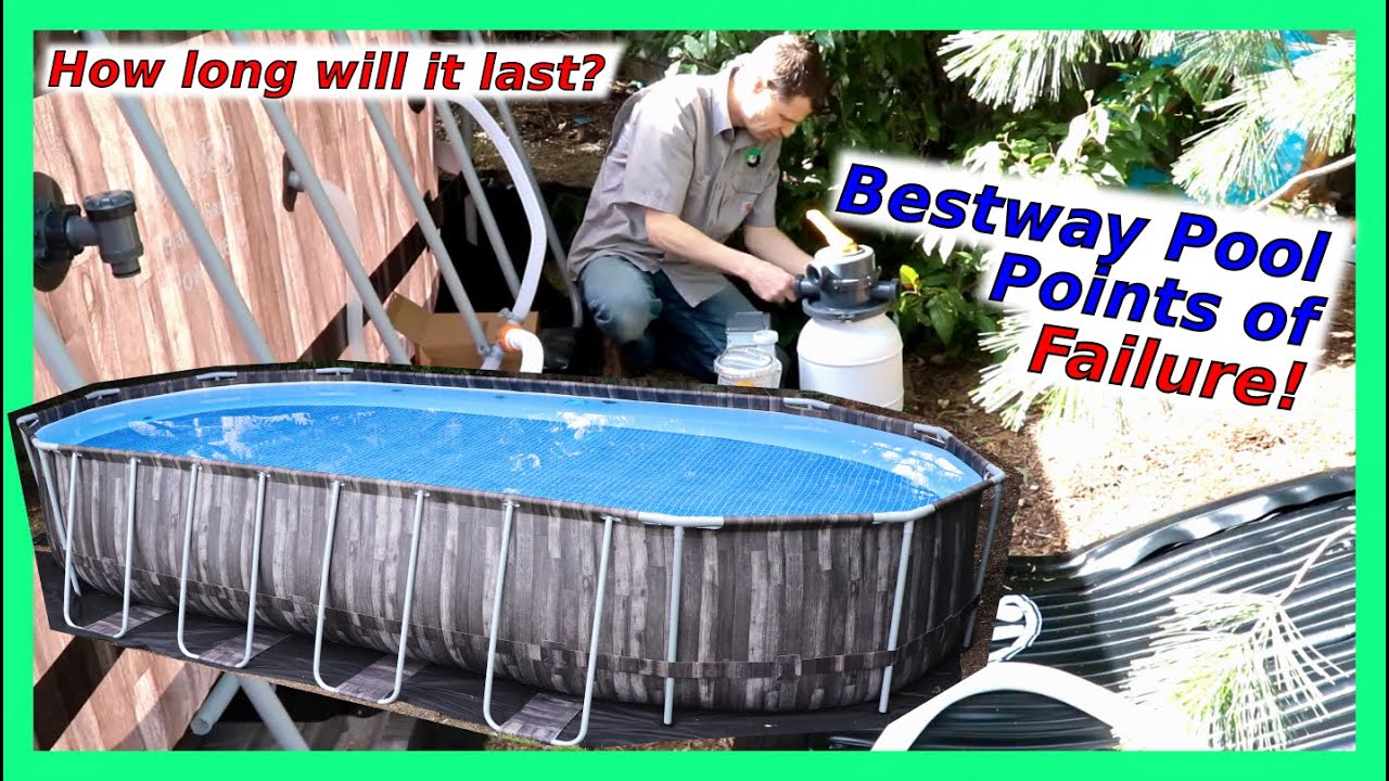 Bestway Pool Review Above Ground Pool Failure Points YouTube
