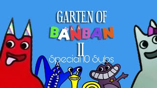 GARTEN OF BANBAN 2 FULL GAMEPLAY+SECRET DOOR (special 10 Subs)