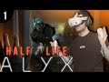 TAHA YAYINDA HALF-LIFE ALYX OYNUYOR! PART #1