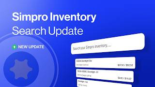 Simpro Catalogue & Pre-Build Search Improvement | Groundplan Feature Update