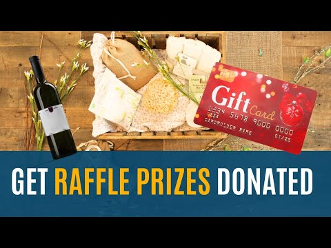 Raffle prize ideas & how to find companies willing to donate (2020)