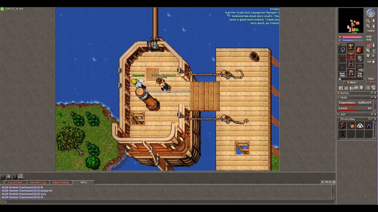 [Tibia] The Shattered Isles (En Español - Part 2) | Pirate Outfit ...