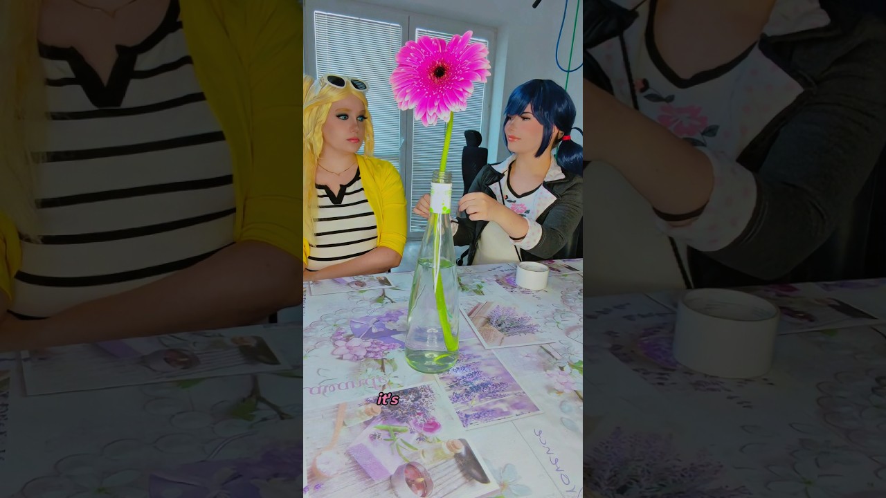 It's for your mouth | Chloé & Marinette @nikkihatsunecosplay#miraculous #cosplay #shorts