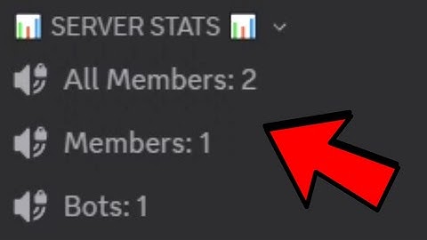 HOW TO SETUP & USE SERVERSTATS BOT! Discord