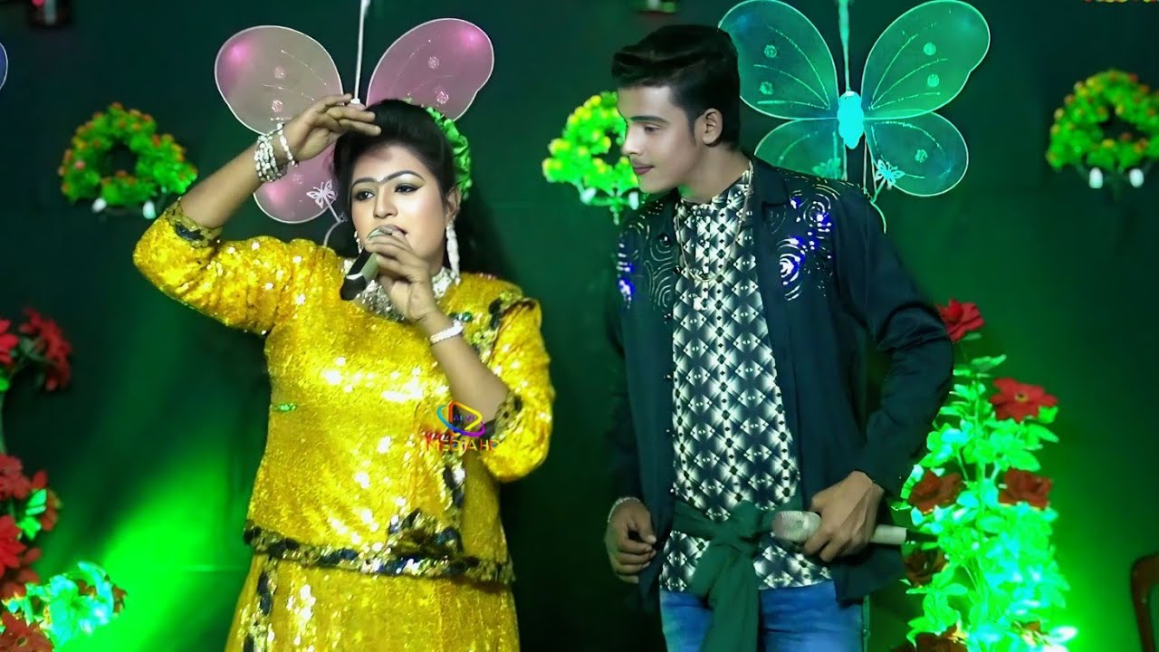 ওই দিক সরে ফালাও বসি বেহুলা কেসে লাগবে টান।যাত্রা নায়ক শান্ত ও নায়িকা বৃষ্টি